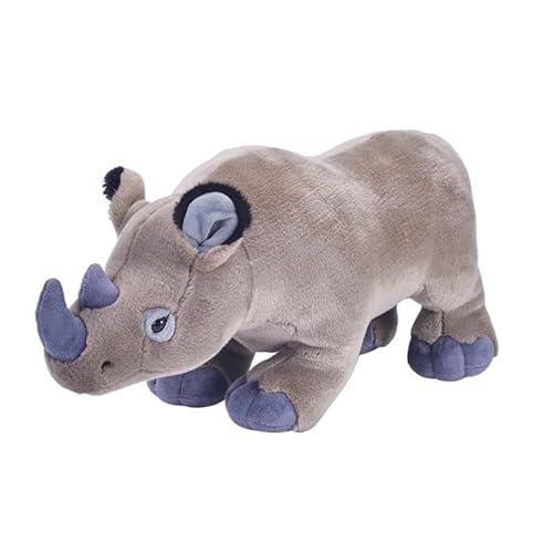 MZICXV 50 cm süßes Nashorn-Plüschtier, lebensechtes Stofftier for Geburtstagsgeschenke(Rhinocerotidae) von MZICXV
