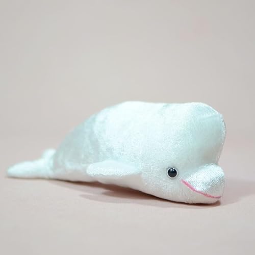 MZICXV 6,3" Beluga Wal Plüschtier, Kuscheliger Weißer Wal, Süßes Meerestier Plüschtier MZICXV 6,3" Beluga Wal Plüschtier, Kuscheliger Weißer Wal, Süßes Meerestier Plüschtier von MZICXV