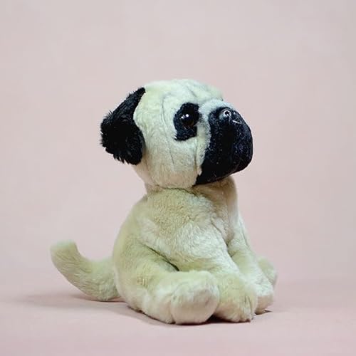 MZICXV 6,3" Mops Plüschtier, Sitzender Plüschmops, Süßes Plüschtier, Weiches Hundespielzeug MZICXV 6,3" Mops Plüschtier, Sitzender Plüschmops, Süßes Plüschtier, Weiches Hundespielzeug von MZICXV