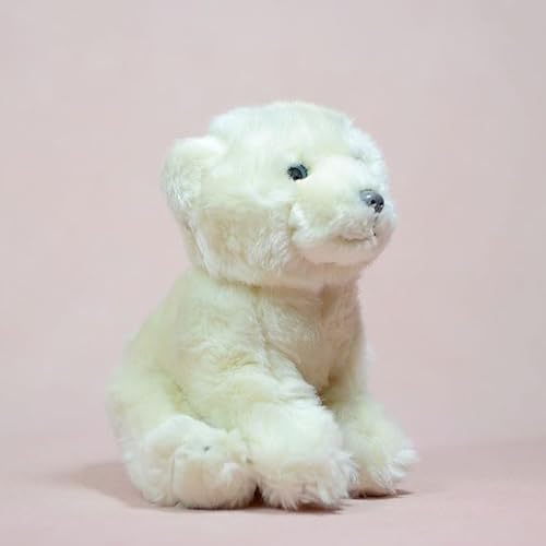 MZICXV 7,1" Eisbär Plüschtier, Sitzender Kuschelbär, Süßer Eisbär Plüschtier, Kuscheltier MZICXV 7,1" Eisbär Plüschtier, Sitzender Kuschelbär, Süßer Eisbär Plüschtier, Kuscheltier von MZICXV