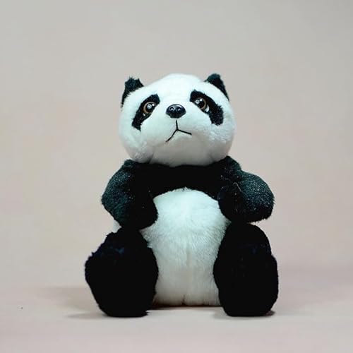 MZICXV 7,1" Sitzender Panda Plüschtier, Weicher Plüschpanda mit beschwertem Po, Süßes Panda Plüschtier MZICXV 7,1" Sitzender Panda Plüschtier, Weicher Plüschpanda mit beschwertem Po, Süßes Panda Plüschtier von MZICXV