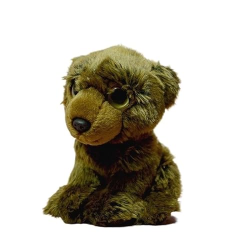 MZICXV 7,5" Sitzender Braunbär Plüschtier, weicher Stoffbär, süßes und kuscheliges Braunbär Plüschtier (Ursus arctos) von MZICXV