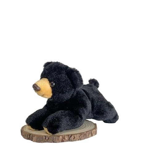 MZICXV 7,5" Süßes Schwarzes Bären-Plüschtier, Weiches Bären-Kuscheltier, Realistisches Wildtier-Plüsch MZICXV 7,5" Süßes Schwarzes Bären-Plüschtier, Weiches Bären-Kuscheltier, Realistisches Wildtier-Plüsch von MZICXV