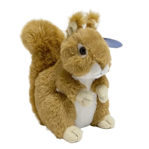 MZICXV 7,9" realistisches Eichhörnchen-Plüschtier, weiches Eichhörnchen-Stofftier mit beschwertem Hintern MZICXV 7,9" realistisches Eichhörnchen-Plüschtier, weiches Eichhörnchen-Stofftier mit beschwertem Hintern von MZICXV