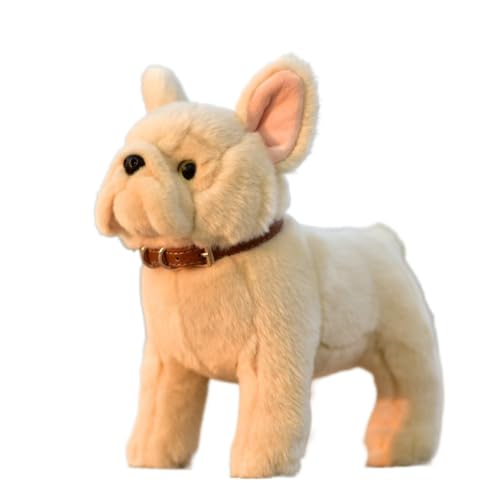 MZICXV 8,5" Realistisches Bulldoggen-Plüschtier, weicher Plüschhund, süßes Hundeplüschtier MZICXV 8,5" Realistisches Bulldoggen-Plüschtier, weicher Plüschhund, süßes Hundeplüschtier von MZICXV