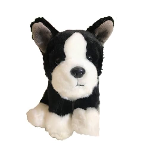 MZICXV 9,8" Realistisches Plüschtier Französische Bulldogge, weiches Frenchie-Stofftier, süßer Hundeplüsch MZICXV 9,8" Realistisches Plüschtier Französische Bulldogge, weiches Frenchie-Stofftier, süßer Hundeplüsch von MZICXV