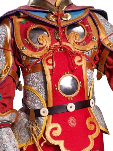 MZICXV Authentic Dynasty Brocade Armor Replica | Wearable Historical Costume | Full Set for Performance, Reenactment & von MZICXV