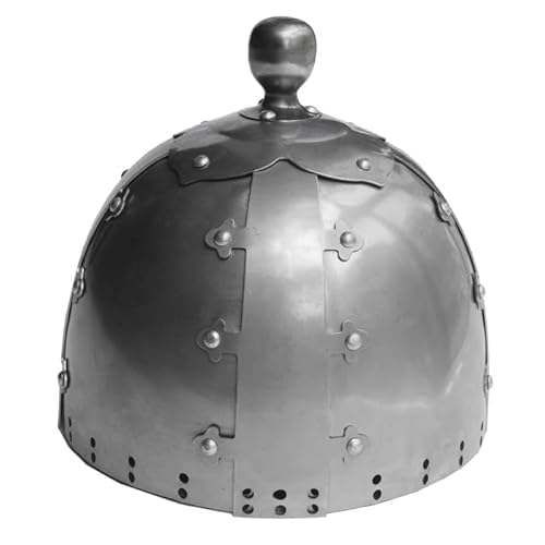 MZICXV Bohai Helmet Body | DIY Unfinished Armour Component | Historical Reenactment & Project Material(B) von MZICXV