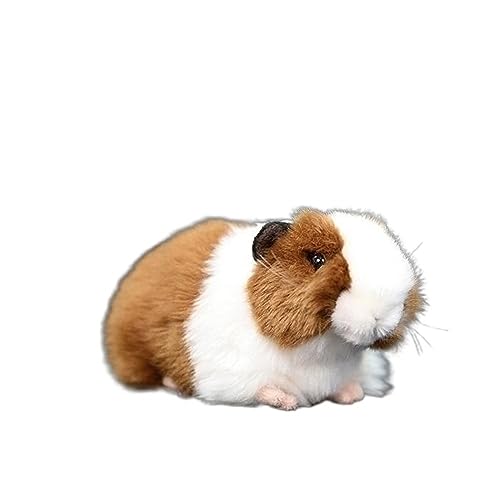 MZICXV Braune Meerschweinchen-Puppe, Simulation Meerschweinchen-Plüschtier, Meerschweinchen-Puppe von MZICXV