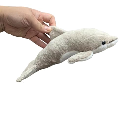 MZICXV Entzückendes 23 cm großes Delphin-Plüschtier, Kühlschrankmagnet, Meerestier-Geschenk (Delphinidae) von MZICXV