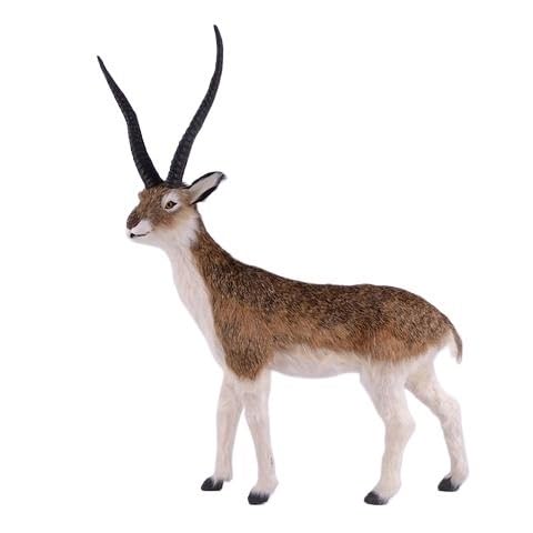 MZICXV Realistische tibetische Antilopenfigur, lebensechtes Chiru-Antilopenmodell, Wildtierstatue MZICXV Realistische tibetische Antilopenfigur, lebensechtes Chiru-Antilopenmodell, Wildtierstatue von MZICXV