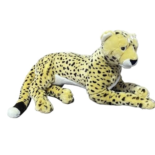 MZICXV Realistisches Leoparden-Plüschtier, Kuscheltier, tolles Geschenk (Panthera pardus) von MZICXV