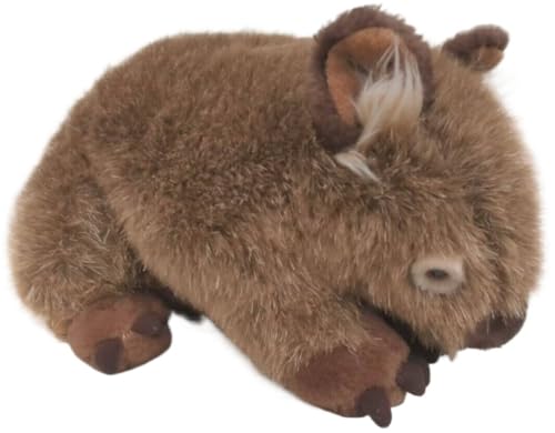 MZICXV Realistisches Wombat Plüschtier, Australisches Tier Kuscheltier, Wombat Plüschtier(45CM) von MZICXV