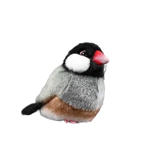 MZICXV Simulated Fat Chirp Series Toy Doll, Gray Bird and Bird, Plush Animal Doll Pendant, Soft and Cute 's Companion Gift MZICXV Simulated Fat Chirp Series Toy Doll, Gray Bird and Bird, Plush Animal Doll Pendant, Soft and Cute 's Companion Gift von MZICXV