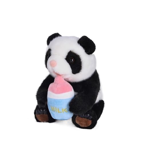 MZICXV Simulation Babyflasche Panda süße Sichuan Panda Plüsch Puppe weiche und süße Puppe Puppe Geschenk von MZICXV