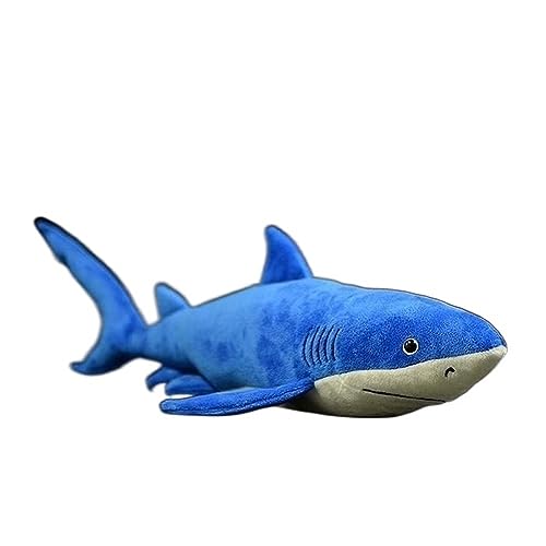 MZICXV Simulation Blauhai-Puppe, große Blauhai-Puppe, Meerestier, weiches Plüschtier MZICXV Simulation Blauhai-Puppe, große Blauhai-Puppe, Meerestier, weiches Plüschtier von MZICXV