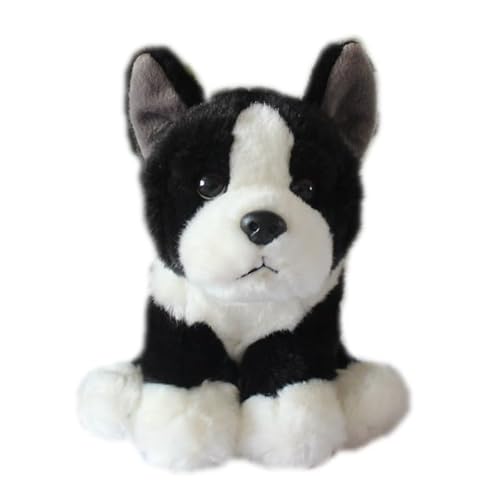 MZICXV Simulation Bulldogge Plüschpuppe Terrier Welpe Plüschtier weich und niedlich 's Companion Geschenk Home Ornament von MZICXV