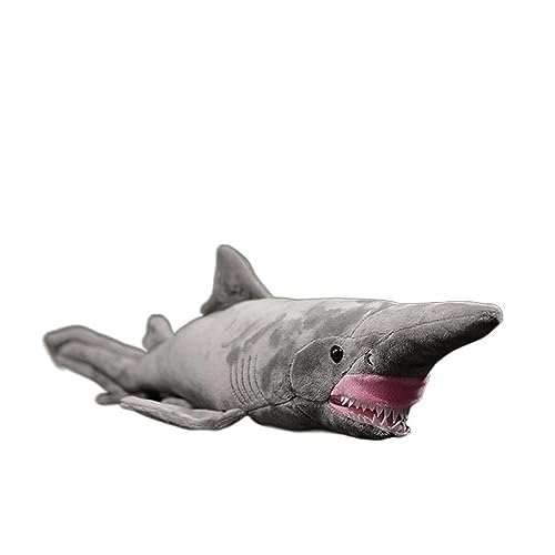 MZICXV Simulation Devil Shark Doll Ou's -Nose Shark Doll Soft Plush Toy Gift von MZICXV