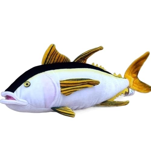 MZICXV Simulation Fisch Plüsch Puppe süße Gelbflossen-Thunfisch Puppe Ozean Fisch Spielzeug Geburtstagsgeschenk MZICXV Simulation Fisch Plüsch Puppe süße Gelbflossen-Thunfisch Puppe Ozean Fisch Spielzeug Geburtstagsgeschenk von MZICXV