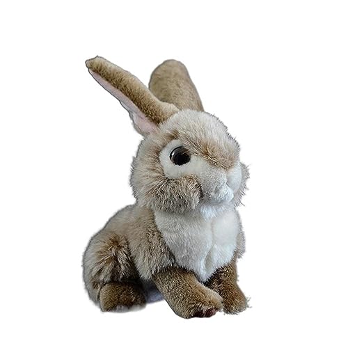 MZICXV Simulation Hase Plüschtier Super süße braune Hasenpuppe weiches Kaninchen Tiermodell MZICXV Simulation Hase Plüschtier Super süße braune Hasenpuppe weiches Kaninchen Tiermodell von MZICXV