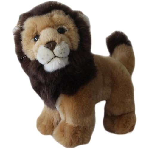 MZICXV Simulation Löwe Plüsch Puppe Tier Löwe Plüsch Spielzeug weich und niedlich 's frühe Bildung Geschenk Home Dekoration von MZICXV