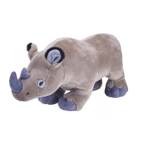 MZICXV Simulation Nashorn Puppe Plüschtier Geschenk Dekoration Geburtstagsgeschenk Weiche und süße Spielzeugpuppe von MZICXV