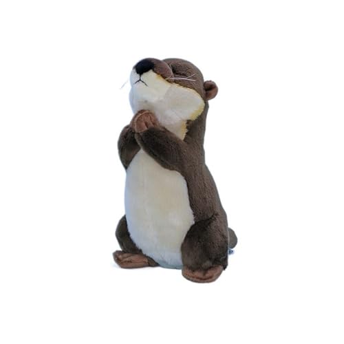 MZICXV Simulation Otter Plüschpuppe Otter Plüschtier Bitte umarmen Otter Tierspielzeug Geburtstagsgeschenk von MZICXV