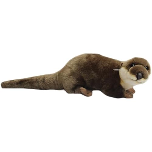 MZICXV Simulation Otter Plüschtier Tier Otter Plüschpuppe weich und niedlich 's frühe Bildung Geschenk Home Ornament von MZICXV