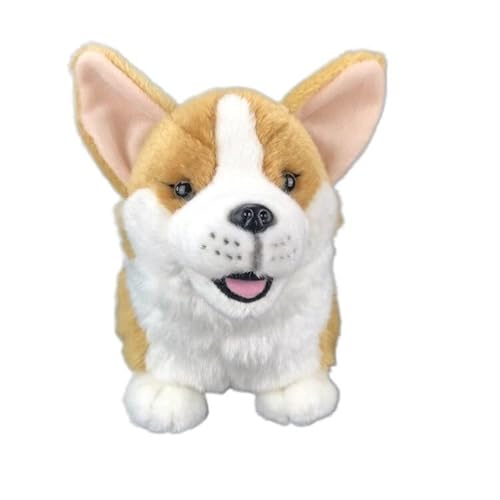 MZICXV Simulation PP Baumwolle Corgi Plüsch Puppe weich und niedlich 's Früherziehung Geschenk Home Dekoration von MZICXV