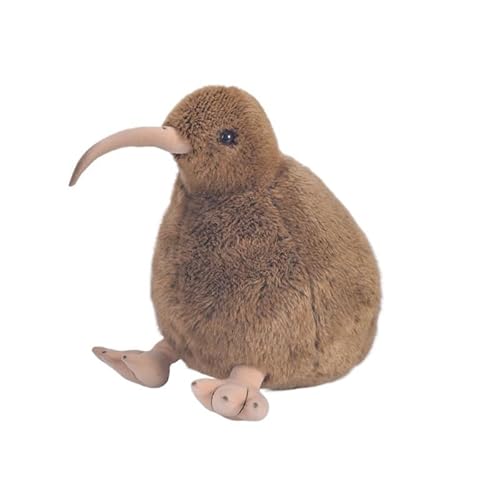 MZICXV Simulation PP Baumwolle Flügellosen Vogel Plüsch Spielzeug Weich Und Niedlich 's Früherziehung Geschenk Hause Dekoration(Brown,28cm) von MZICXV