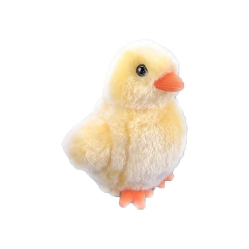MZICXV Simulation PP Baumwolle Kleines Gelbes Huhn Kleine Gelbe Ente Plüsch Spielzeug Weich Und Niedlich Frühen Bildung Geschenk Hause Dekoration(Chick(Yellow)) von MZICXV