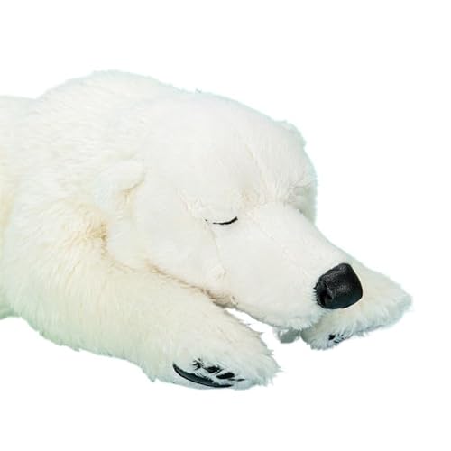 MZICXV Simulation PP Baumwolle Tier Eisbär Plüsch Spielzeug Weich Und Niedlich 's Früherziehung Geschenk Hause Dekoration von MZICXV
