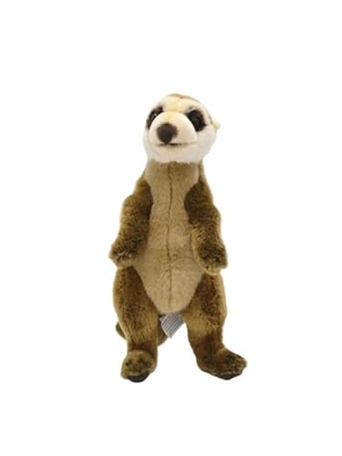 MZICXV Simulation PP Baumwolle Tier Erdmännchen Plüsch Spielzeug weich und niedlich 's Früherziehung Geschenk Home Dekoration von MZICXV