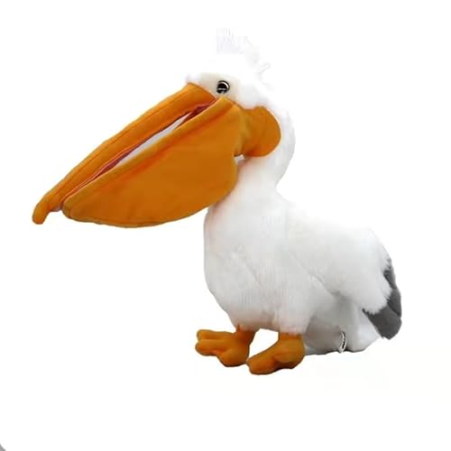 MZICXV Simulation Pelikan Plüschtier Big Mouth Pelikan Plüschpuppe Weich und niedlich Frühe Bildung Geschenk Heimdekoration MZICXV Simulation Pelikan Plüschtier Big Mouth Pelikan Plüschpuppe Weich und niedlich Frühe Bildung Geschenk Heimdekoration von MZICXV