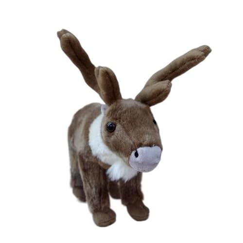 MZICXV Simulation Rentier Plüschtier Geschenk Dekoration Elch Puppe Puppe süßes weiches Geschenk von MZICXV