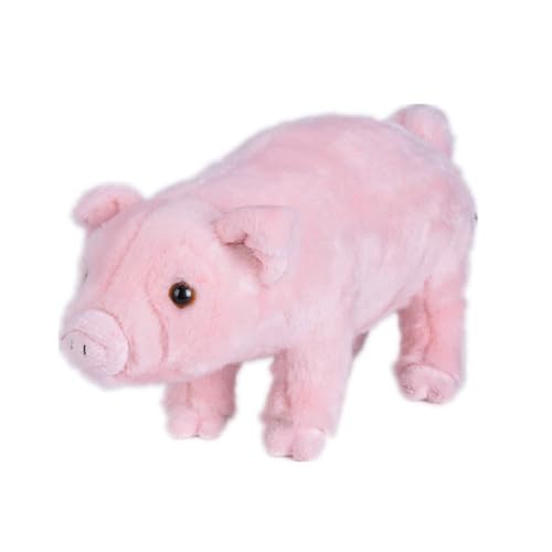 MZICXV Simulation Schwein Plüschtier süße rosa Schwein Spielzeugpuppe weich und niedlich Dekoration Geschenk von MZICXV