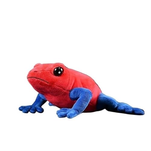 MZICXV Simulation Series Strawberry Poison Dart Plush Toy Animal Doll Soft and Cute Companion Gift Home Decoration von MZICXV