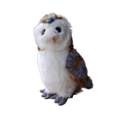 MZICXV Simulation Tier Eule Plüsch Spielzeug Weiß-Breasted Gras Eule Puppe Maskottchen Hause Dekoration Weiches MZICXV Simulation Tier Eule Plüsch Spielzeug Weiß-Breasted Gras Eule Puppe Maskottchen Hause Dekoration Weiches von MZICXV