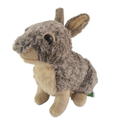 MZICXV Simulation Tierwelt Grau Hase Plüsch Puppe PP Baumwolle Beruhigende Früherziehung Plüsch Spielzeug Geschenk MZICXV Simulation Tierwelt Grau Hase Plüsch Puppe PP Baumwolle Beruhigende Früherziehung Plüsch Spielzeug Geschenk von MZICXV