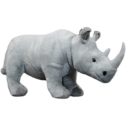 MZICXV Simulation Weißes Nashorn Niedliche Plüschtierpuppe Puppe MZICXV Simulation Weißes Nashorn Niedliche Plüschtierpuppe Puppe von MZICXV