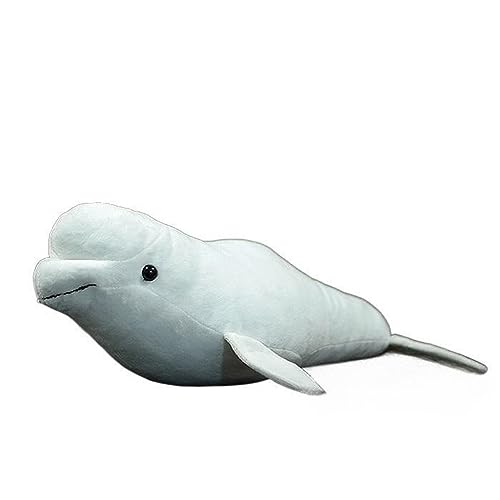 MZICXV Simulation Weißwal Puppe Weißwal Weiche Puppe Simulation Tiermodell Geschenk von MZICXV