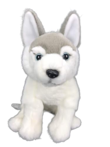 MZICXV Simulation Welpen Plüschtier Husky Puppe Weiche und süße Plüschpuppe Dekoration Geschenk MZICXV Simulation Welpen Plüschtier Husky Puppe Weiche und süße Plüschpuppe Dekoration Geschenk von MZICXV