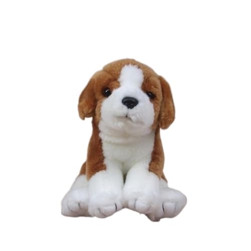 MZICXV Simulation niedliche Plüschtier-Hundepuppe, Beagle-Hundepuppe, Geschenk, niedliche weiche Verzierung von MZICXV