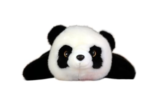 MZICXV Simulation niedliche liegende Panda-Puppe, Panda-Plüschtier, Stoffpuppe, Autopuppe, weiches und süßes Panda-Puppen-Geschenk von MZICXV