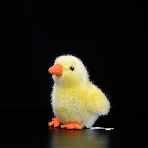 MZICXV Simulation niedliches kleines gelbes Huhn-Puppen-Anhänger, gelbes Küken, weiches Plüschtier MZICXV Simulation niedliches kleines gelbes Huhn-Puppen-Anhänger, gelbes Küken, weiches Plüschtier von MZICXV