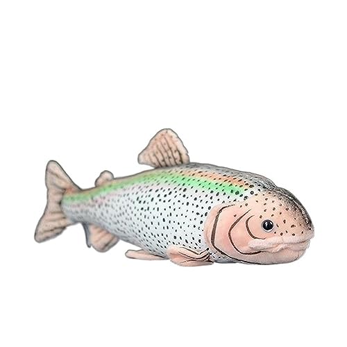 MZICXV Simulation süße Forellenpuppe Regenbogenforelle Plüschtier weiches Tierpuppenmodell MZICXV Simulation süße Forellenpuppe Regenbogenforelle Plüschtier weiches Tierpuppenmodell von MZICXV