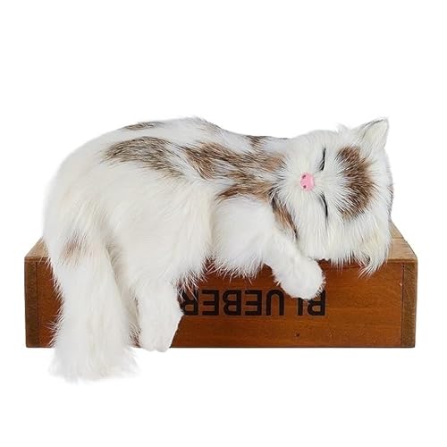 MZICXV Simulation süße Katze Fenster Anhänger Wohnzimmer Home Dekoration Plüsch Spielzeug Geschenk(A(Ordinary)) von MZICXV