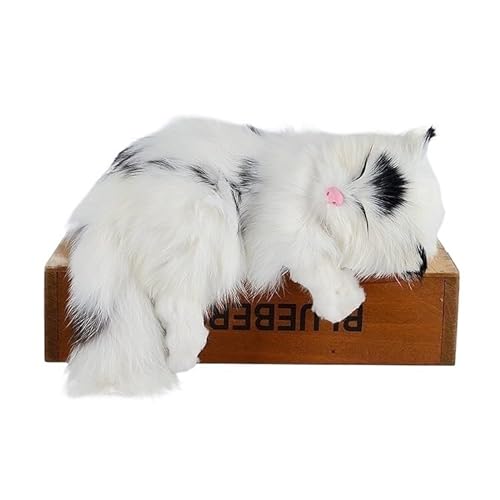 MZICXV Simulation süße Katze Fenster Anhänger Wohnzimmer Home Dekoration Plüsch Spielzeug Geschenk(B(Ordinary)) von MZICXV