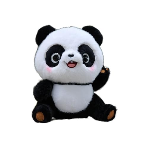 MZICXV Simulation süße Panda Plüschtier Panda Huahuaguolai Puppe weiches und süßes Geburtstagsgeschenk von MZICXV