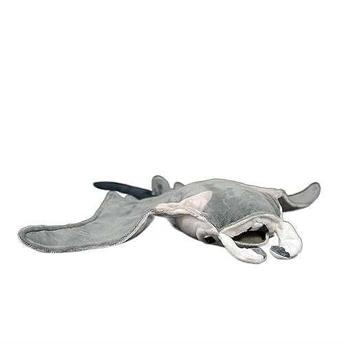 MZICXV Simulation süße Teufel Fisch Puppe Doppel Schnauze Manta Ray Plüschtier Tier Plüschtier von MZICXV
